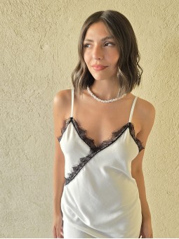 Vestido Michelle Crema