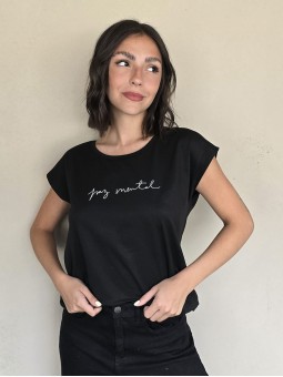 Remera Paz Negro