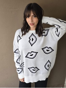 Sweater Kiss Blanco