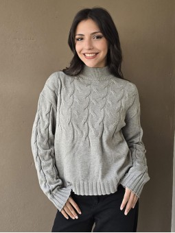 Polera Rufina Gris