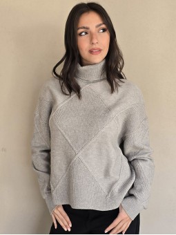 Polera Harvey Gris