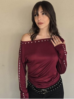 Remera Bristol Bordo