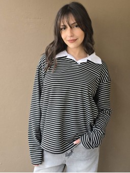 Buzo Navy Black