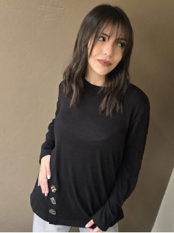 Remera Abigail Negro