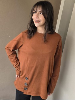 Remera Abigail Tostado