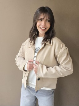 Chaqueta Kairo Crema