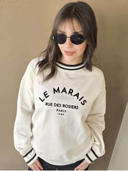 Buzo Marais Crema