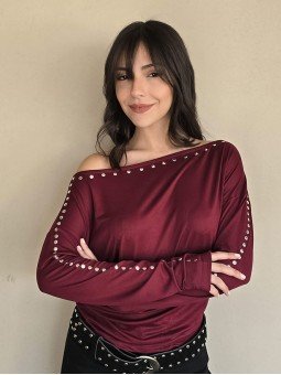 Remera Bristol Bordo