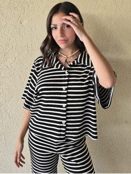 Camisa Bari Negro