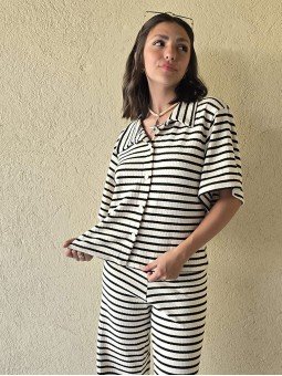 Camisa Bari Crema