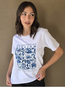 Remera Botanicals Blanco