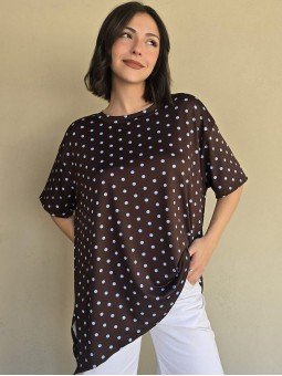 Remera Andorra Chocolate