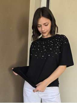Remera Rufina Negro