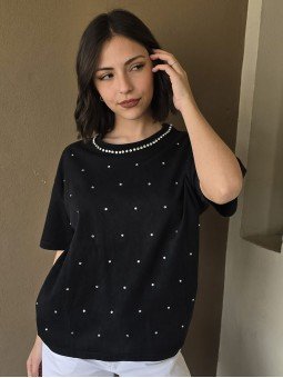 Remera Narela Negro