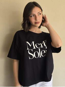 Remera Soleil Negro