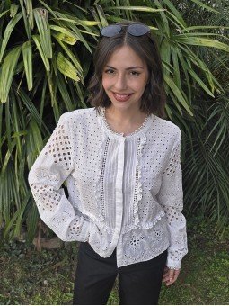 Camisa Cleo Broderie