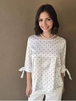 Blusa Carmelina Blanco