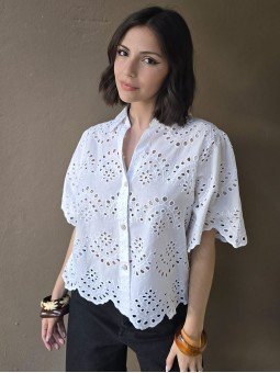 Camisa Greta Broderie