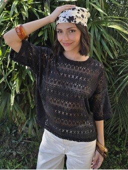 Remera Bohemian Negro