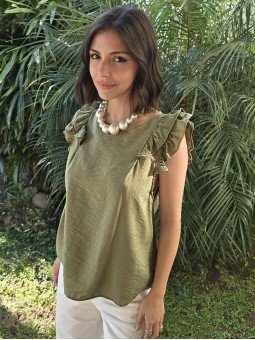 Blusa Henna Verde