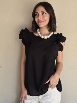 Blusa Henna Negro