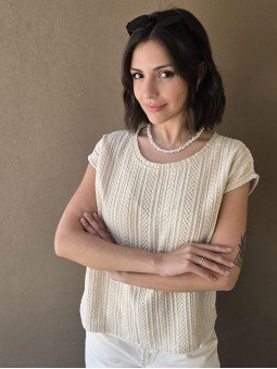 Remera Cala Beige