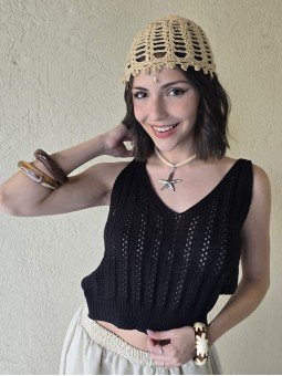 Musculosa Estambul Negro