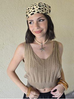 Musculosa Estambul Tostado