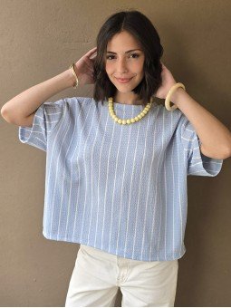 Blusa Petra Celeste