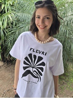 Remera Fleuri Blanco