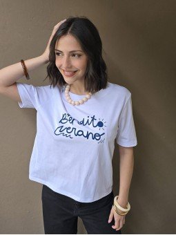 Remera Bendito Blanco
