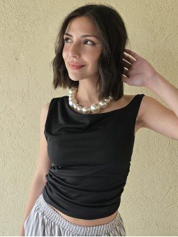 Top Justina Negro