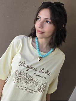 Remera Bonjour Vainilla